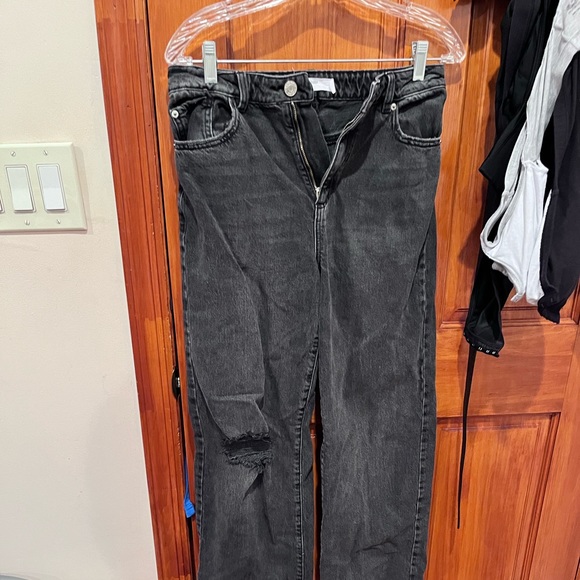 Garage Flare Mom Jeans - Picture 1 of 3